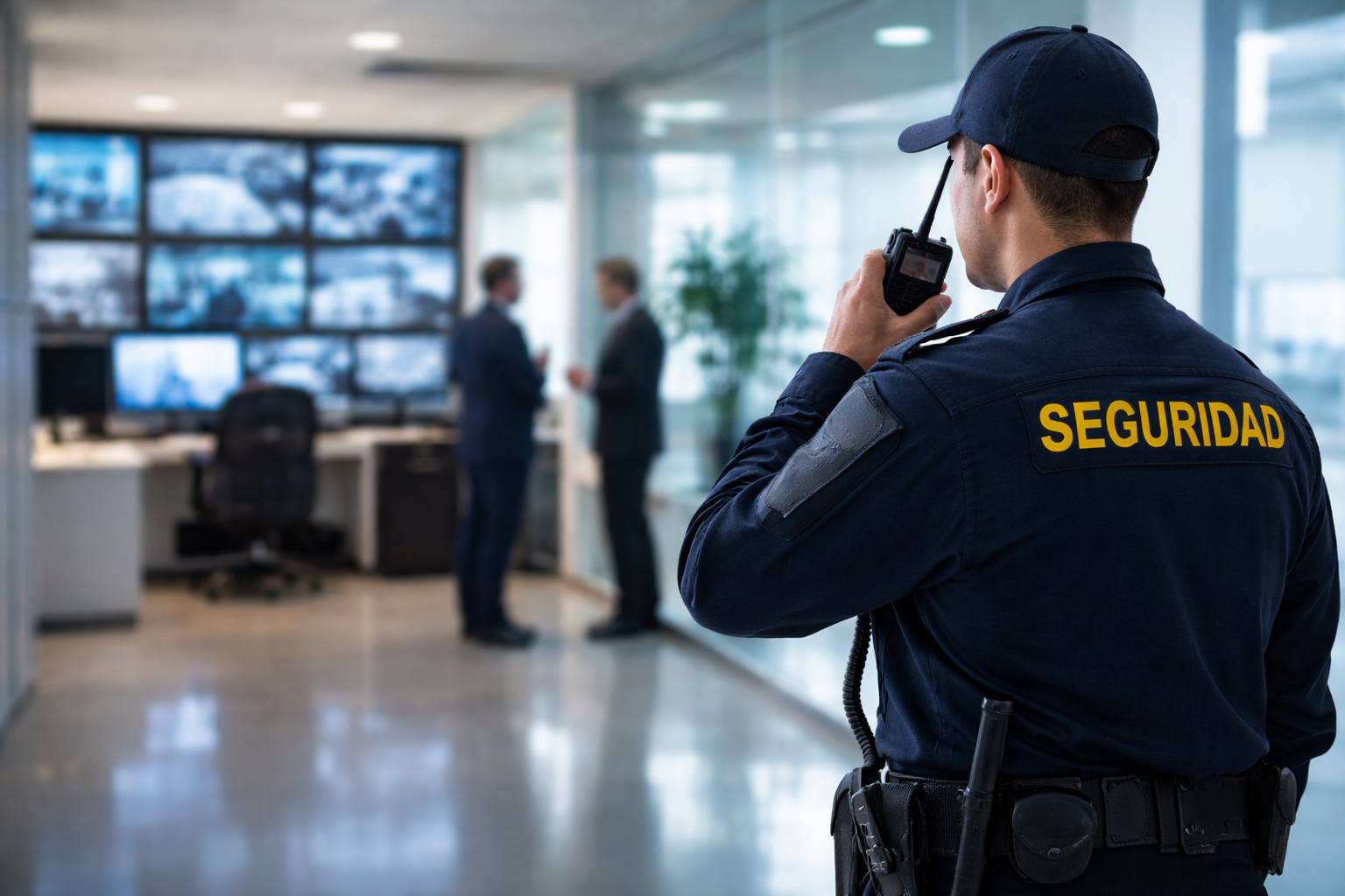 Seguridad intramuros en acción